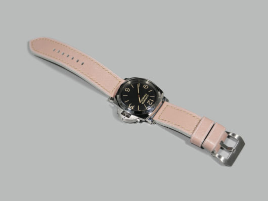 Panerai with pink strap IMAGE