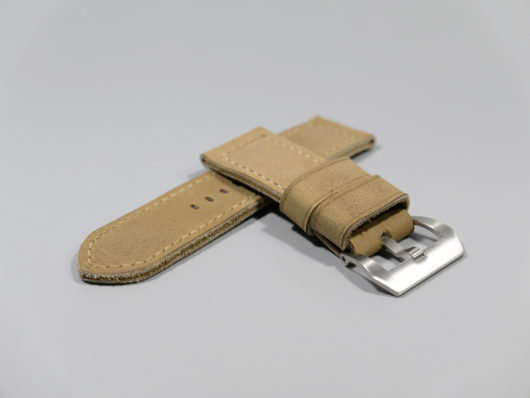 Marcello Panerai Luminor 47mm Leather Strap Sage Tan IMAGE