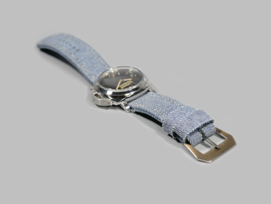 Perfect Denim Panerai Strap Light with Aged Buckle Marcello IMAGE
