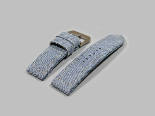Perfect Denim Panerai Strap Light with Aged Buckle Marcello IMAGE