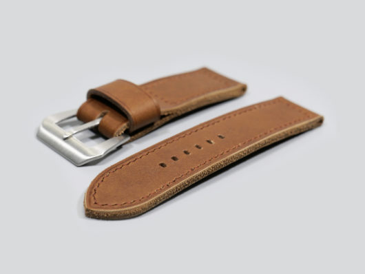 Brown 44mm Luminor Strap IMAGE