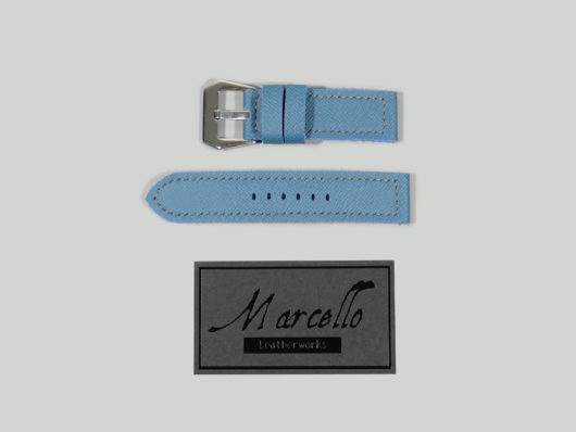 Light Blue Luminor Due Strap by Marcello IMAGE