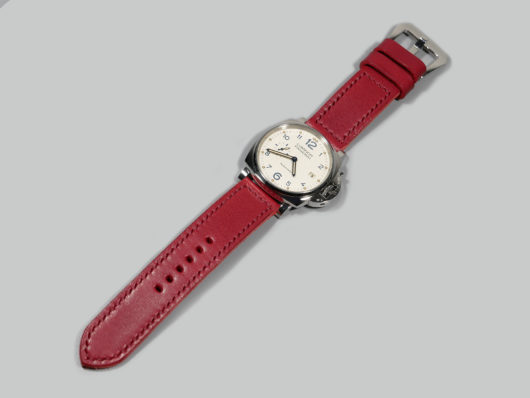 PAM00906 Red Luminor Due Strap by Marcello IMAGE