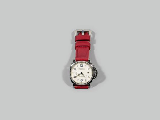 PAM00906 Red Luminor Due Strap by Marcello IMAGE