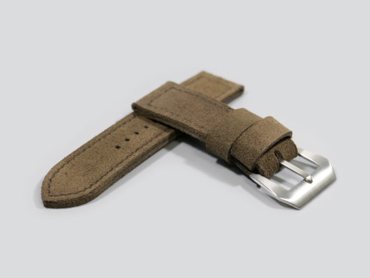 Panerai Grey Straps Titanium Suede Marcello IMAGE