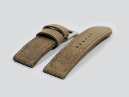 Panerai Grey Straps Titanium Suede Marcello IMAGE