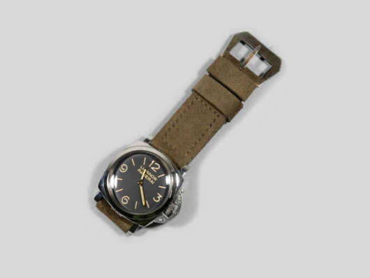 PAM372 Grey Strap Suede by Marcello IMAGE