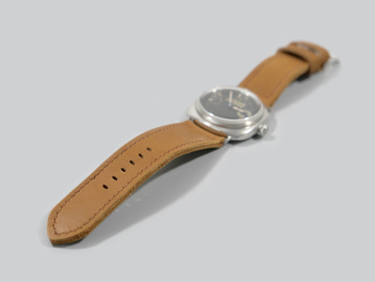 PAM00992 Caramel Brown Radiomir Strap by Marcello IMAGE