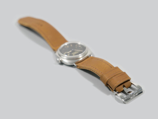 PAM00992 Caramel Brown Radiomir Strap by Marcello IMAGE