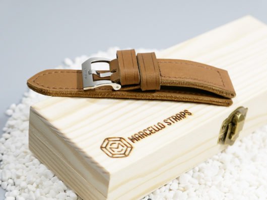 Caramel Brown Radiomir Strap by marcello IMAGE