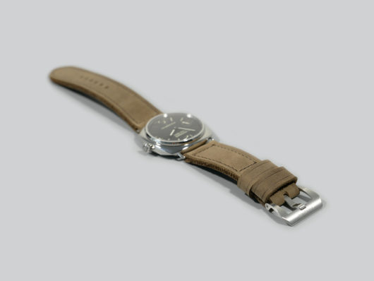 PAM183 Concrete Grey Radiomir Strap handmade by Marcello IMAGE