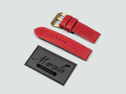 Panerai 44mm red strap options IMAGE