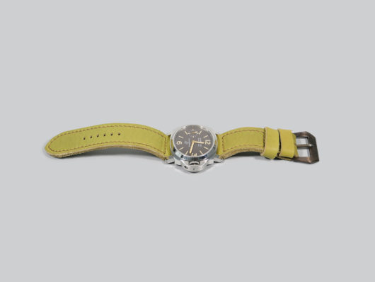 Panerai Green Leather Strap IMAGE