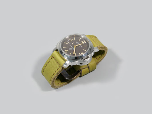 Panerai Green Leather Strap IMAGE