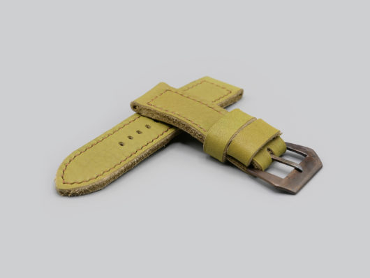 Panerai Green Leather Strap IMAGE