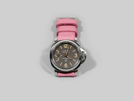 Pink Panerai Strap Options IMAGE