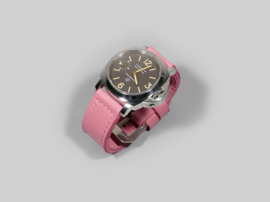 Pink Panerai Strap Options IMAGE