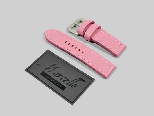 Pink Panerai Strap Options IMAGE