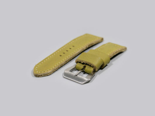 Lime green Radiomir strap Marcello IMAGE