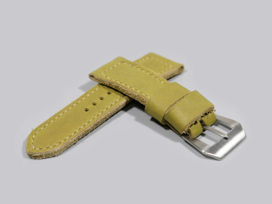 Lime green Radiomir strap Marcello IMAGE
