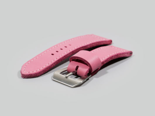 Radiomir pink leather strap IMAGE