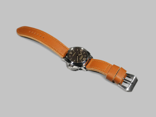 Panerai PAM00608 with Tan Aftermarket Strap IMAGE