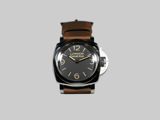47mm Panerai PAM372 with Brown Strap IMAGE
