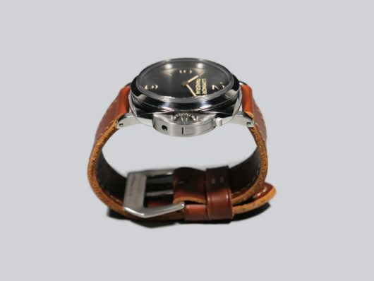 Panerai 47mm with brown aftermarket strap IMAGE