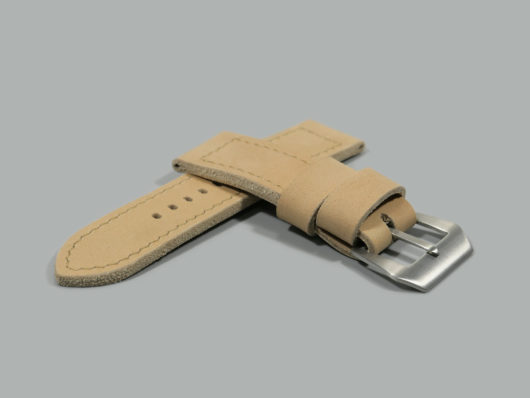 Cream White 44mm Panerai Strap IMAGE