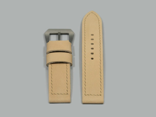 Cream White 44mm Panerai Strap IMAGE