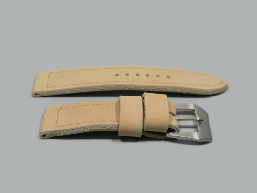 Cream White 44mm Panerai Strap IMAGE