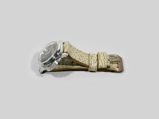 Handmade 47mm Bone Grey Panerai Strap 26mm IMAGE