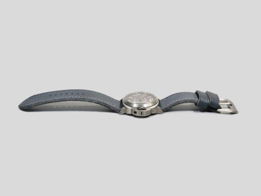 Blue Leather Strap on 44mm Panerai IMAGE