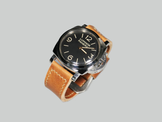 PAM00372 with 47mm Tan Aftermarket Strap IMAGE