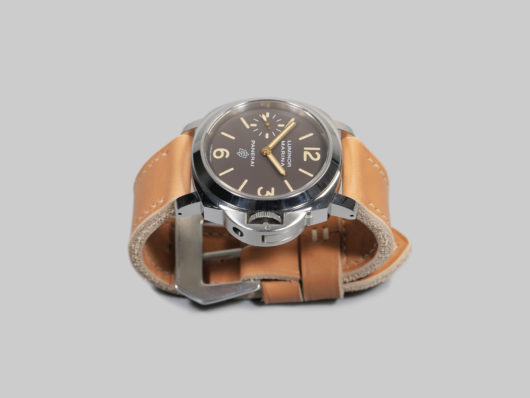 Panerai with Tan Handmade Strap IMAGE