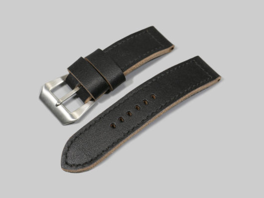 Black 24mm Panerai Strap Options IMAGE