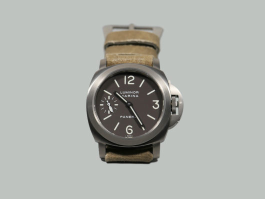 Panerai Waxed Canvas strap options IMAGE