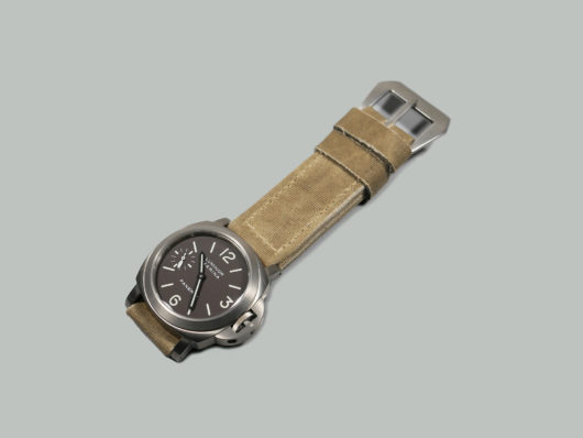 Panerai Waxed Canvas strap options IMAGE