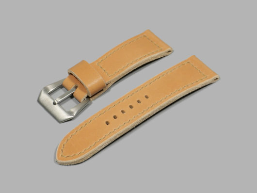 Photograph of Aftermarket Tan Radiomir Strap by Marcello IMAGE