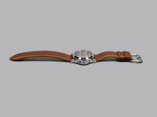 Brown Aftermarket Strap Replacement for 44mm Panerai Watch IMAGE