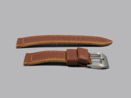 Oxblood Brown Panerai Strap Leather IMAGE