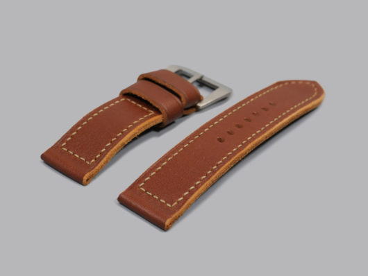 Oxblood Brown Panerai Strap Leather IMAGE