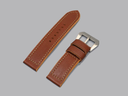 Oxblood Brown Panerai Strap Leather IMAGE