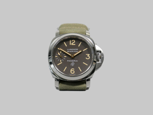 44mm Panerai Green Canvas Strap Sample IMAGE