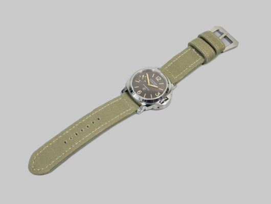 44mm Panerai Green Canvas Strap Shop