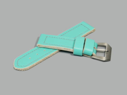 Tiffany Blue Strap for 44mm Panerai Watch IMAGE