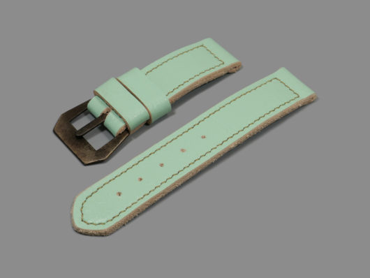 Mint Panerai Leather Strap IMAGE