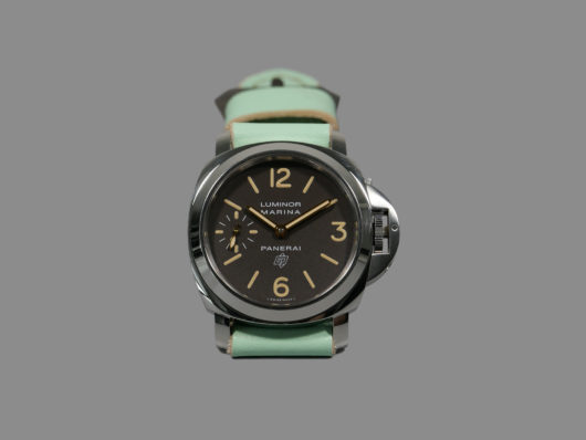 Blue Panerai Strap Options IMAGE