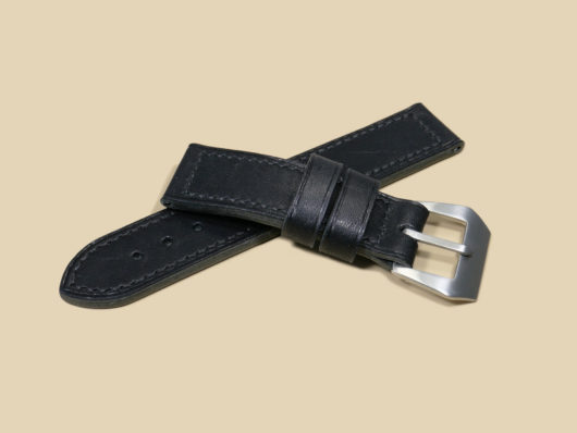 Black Pre-V Style Panerai Strap Handmade IMAGE