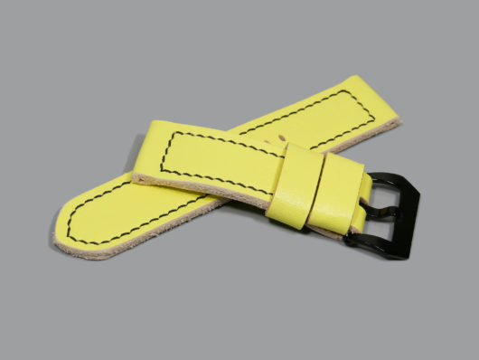 Panerai Yellow Leather Strap IMAGE